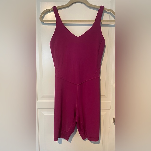 lululemon athletica Pants - 81 Lululemon Align Bodysuit in Fuchsia size 6